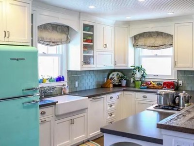 Material: Paint Grade / Cabinet Style: Inset / Door Style: Shaker Capitola Beach House