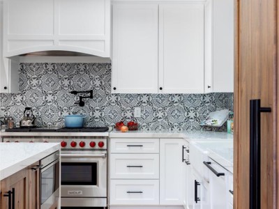 Material: Paint Grade & Stained Alder / Cabinet Style: Overlay / Door Style: Shaker