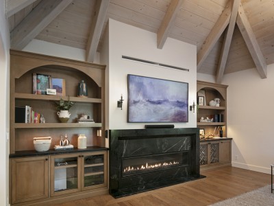 Material: Stained Alder / Cabinet Style: Inset / Door Style: Cope & Stick