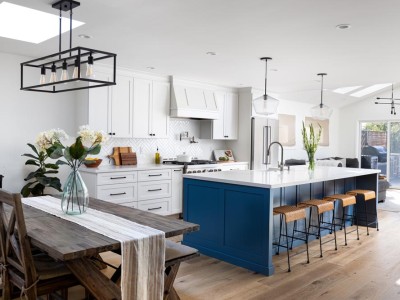 Material: Paint Grade / Cabinet Style: Overlay / Door Style: Shaker Westside Farmhouse