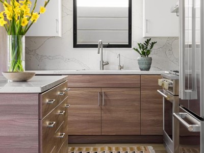 Material: Cleaf & Paint Grade / Cabinet Style: Overlay / Door Style: Slab