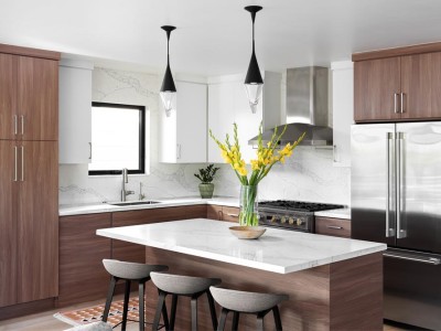 Material: Cleaf & Paint Grade / Cabinet Style: Overlay / Door Style: Slab