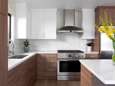 Material: Cleaf & Paint Grade / Cabinet Style: Overlay / Door Style: Slab