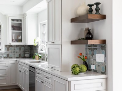 Material: Paint Grade / Cabinet Style: Overlay / Door Style: Cascade Capitola Modern Spanish Revival