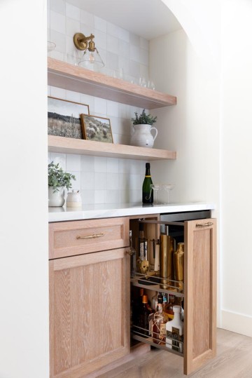 Base Pull-Out Maple Trays